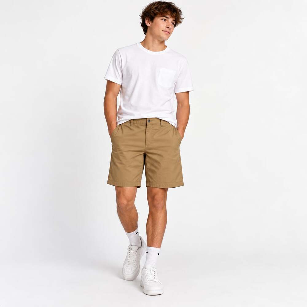 Columbia Shorts Size 36W 9L Khaki Casual Hiking School Streetwear Outdoors